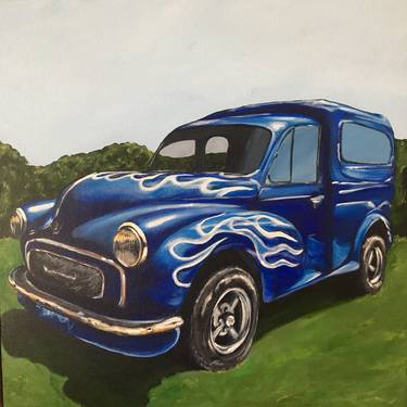 Original Car Paintings by Jo White