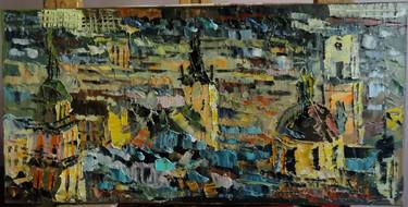 Original Impressionism Cities Paintings by Nazar Gorishnyi