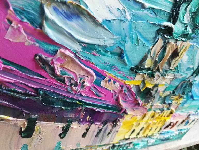 Original Expressionism Architecture Painting by Nazar Gorishnyi