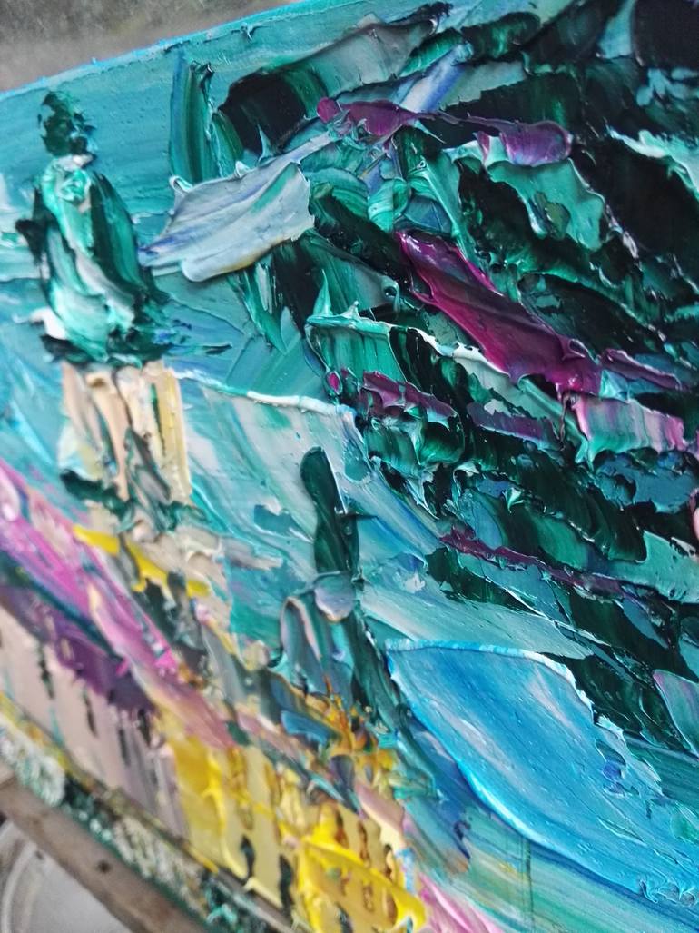 Original Expressionism Architecture Painting by Nazar Gorishnyi