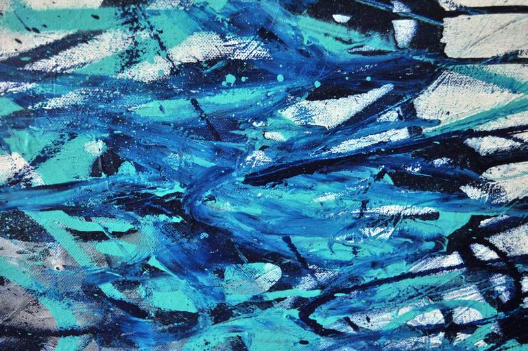 Original Abstract Painting by Anna Baer