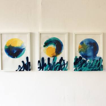 Original Abstract Paintings by Anna Baer
