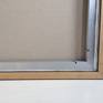 canvas on aluminium frame