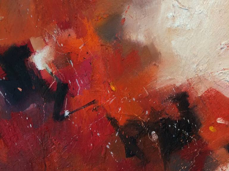 Original Abstract Painting by Jan Aanstoot