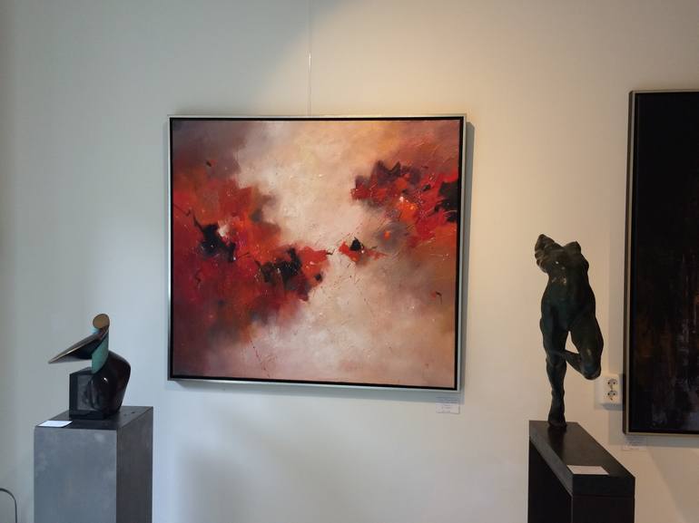 Original Abstract Painting by Jan Aanstoot