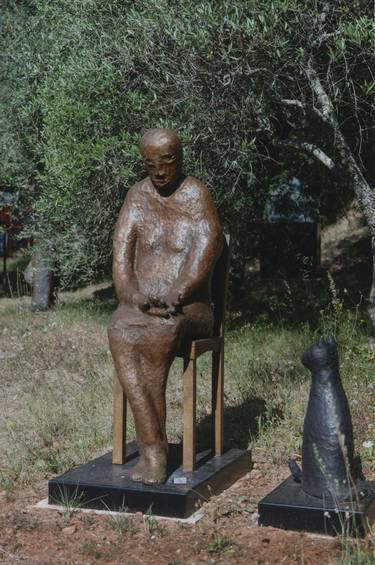 Original People Sculpture by Ginette Ashkenazy