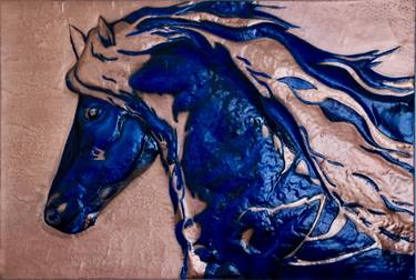 Print of Horse Sculpture by Serena Grattarola Diego Cinelli