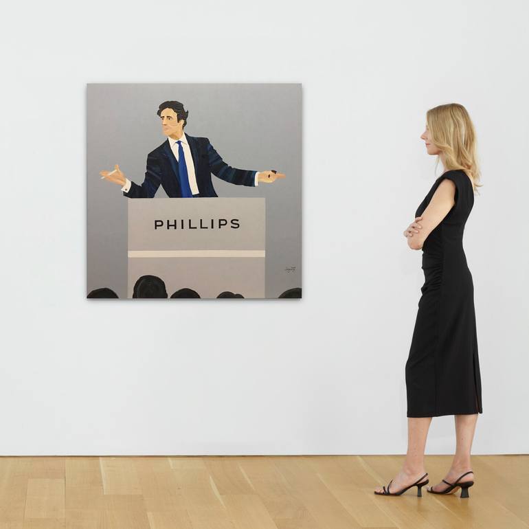 Original Figurative Performing Arts Painting by Lincoln Magalhães