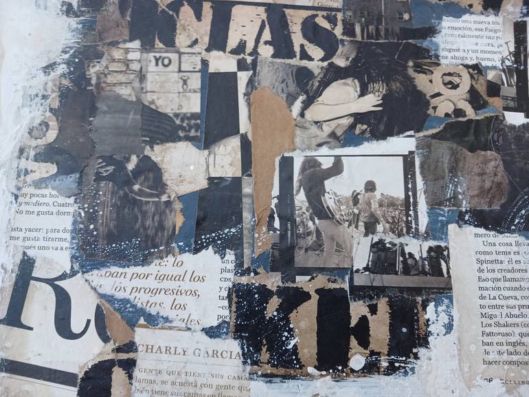 Original Abstract Collage by Carolina Himmel
