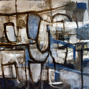 Original Contemporary Abstract Mixed Media by Carolina Himmel