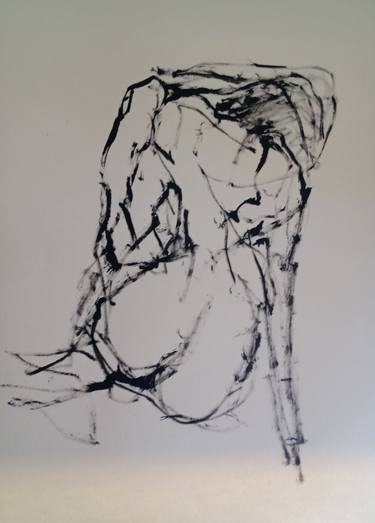 Original Fine Art Erotic Drawings by Carolina Himmel