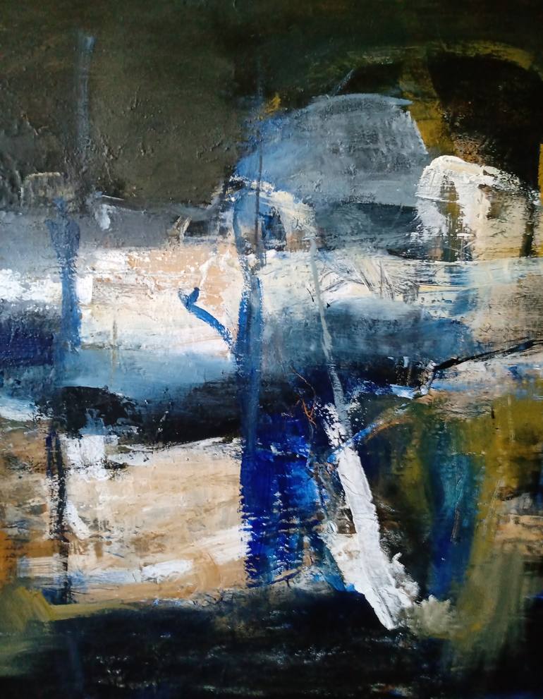 Original Abstract Painting by Carolina Himmel