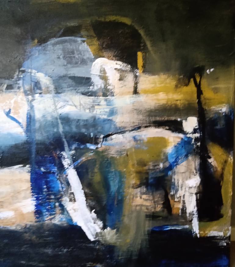 Original Abstract Painting by Carolina Himmel