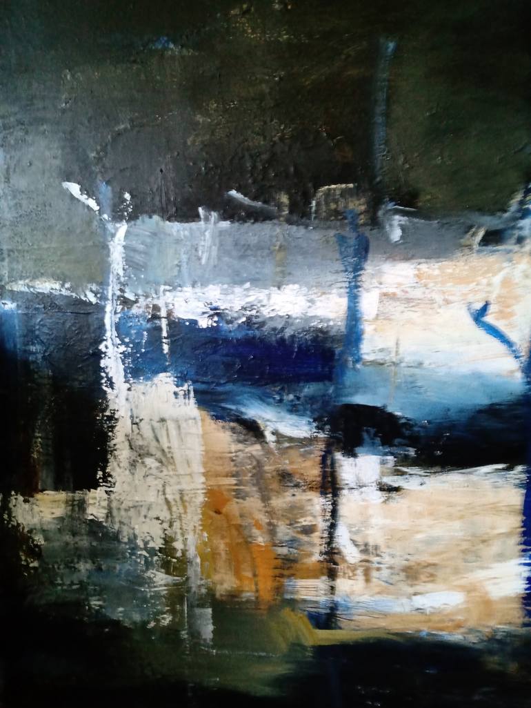 Original Abstract Painting by Carolina Himmel