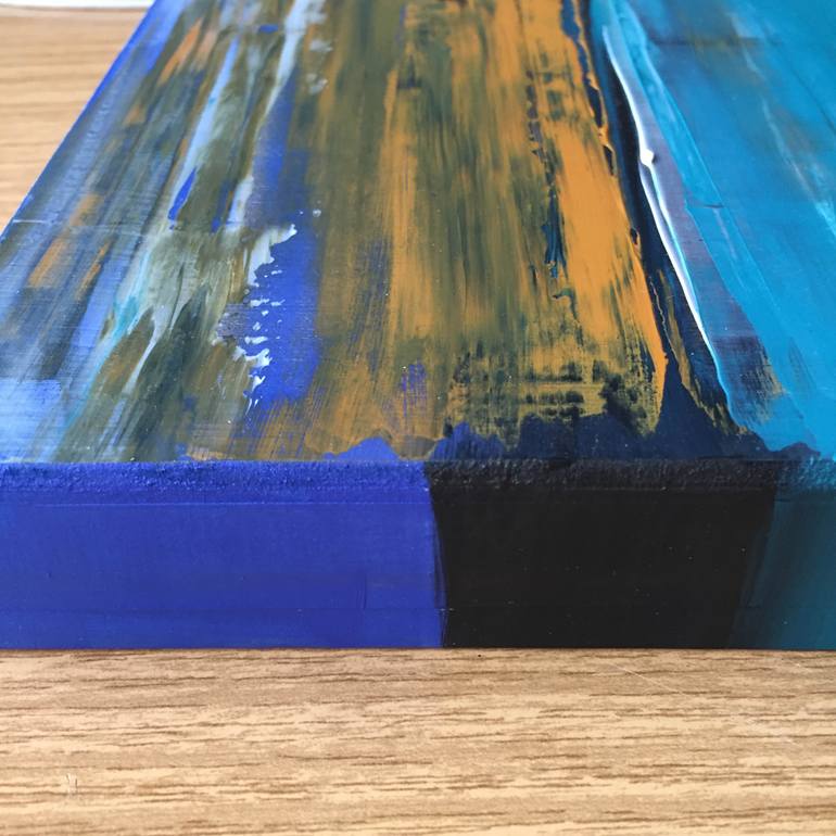 Original Abstract Expressionism Abstract Painting by Alice Wyan