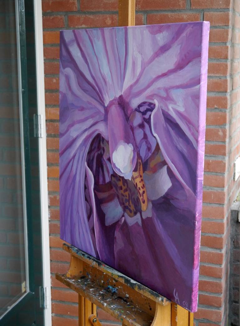 Original Floral Painting by Anastasia Chernysheva