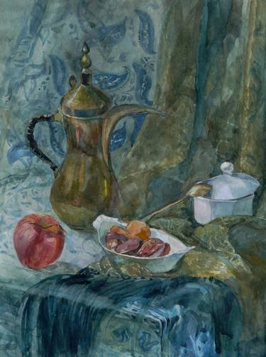 Print of Figurative Still Life Paintings by Anastasia Chernysheva