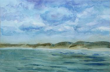 Print of Figurative Seascape Paintings by Anastasia Chernysheva