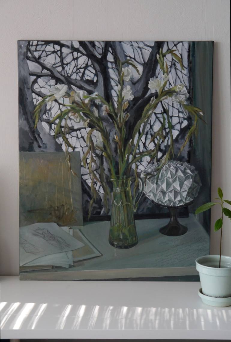 Original Still Life Painting by Anastasia Chernysheva