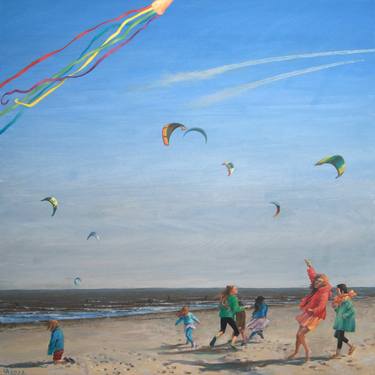 Original Beach Paintings by Anastasia Chernysheva