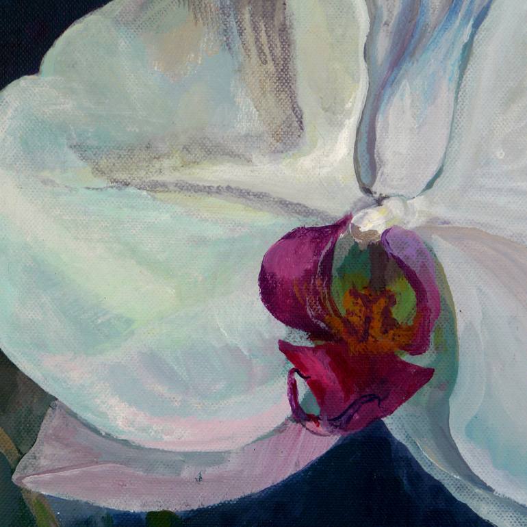 Original Figurative Floral Painting by Anastasia Chernysheva