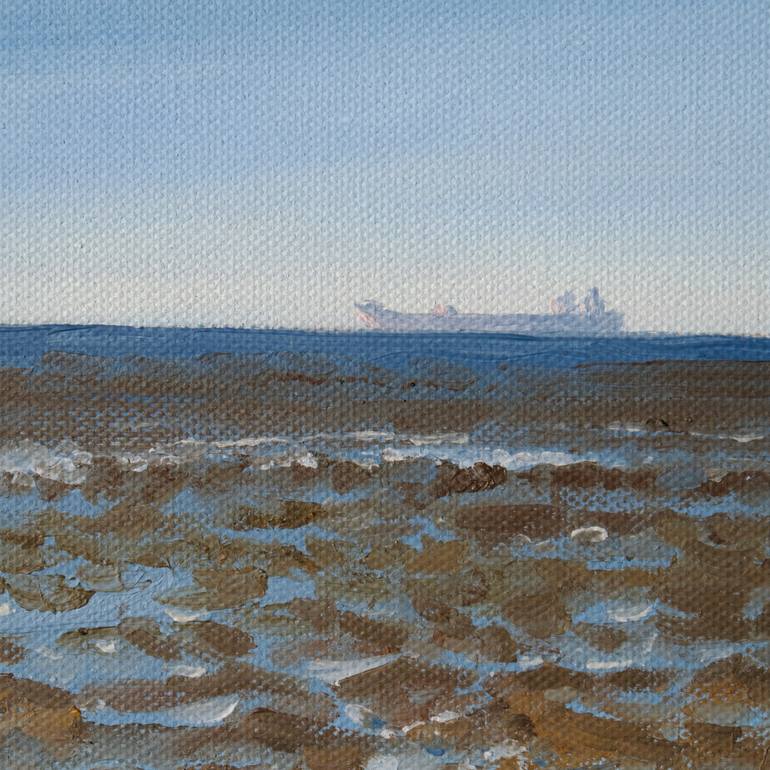 Original Impressionism Seascape Painting by Anastasia Chernysheva