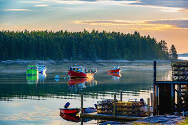 Original Fine Art Boat Photography by Mike Ring