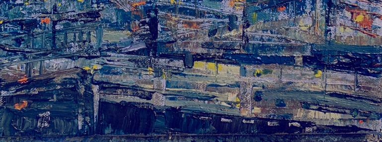 Original Contemporary Architecture Painting by Richard Talbot