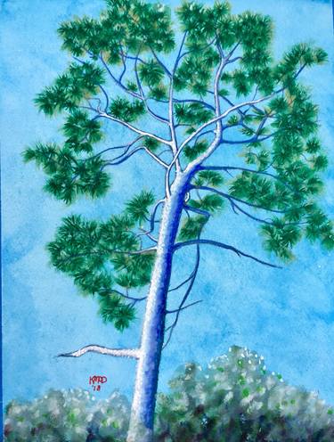 Print of Tree Paintings by Kathy McDermott