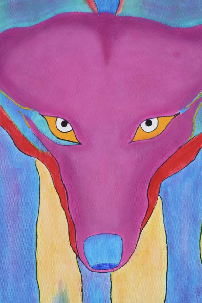 Original Animal Painting by Kenneth Tesoriere