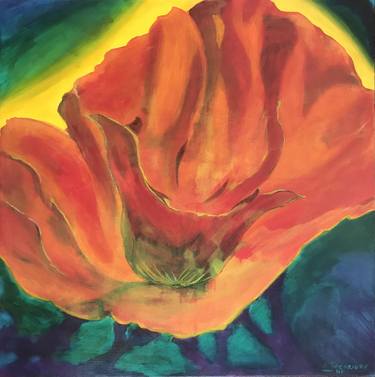 Print of Floral Paintings by Kenneth Tesoriere