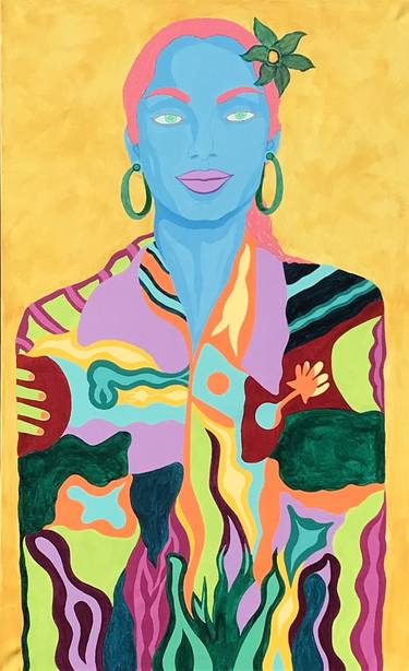 Print of Women Paintings by Kenneth Tesoriere