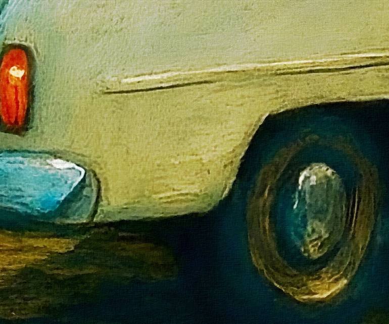 Original Digital Art Car Mixed Media by Martin Minier