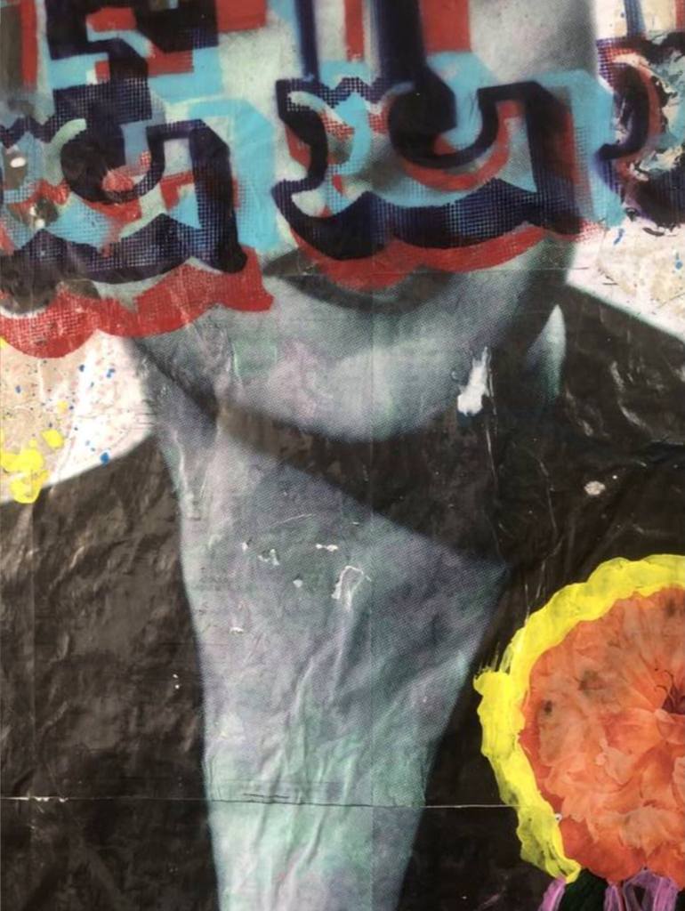 Original Pop Art Typography Painting by Cicero Spin