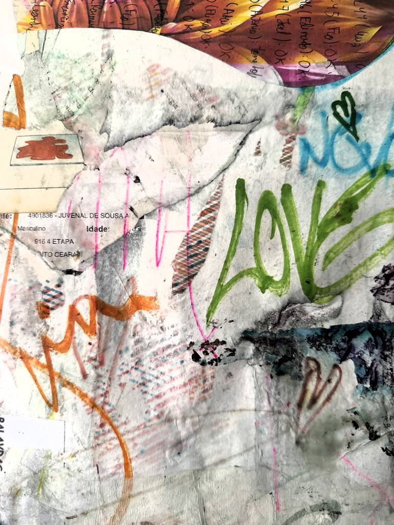 Original Pop Art Outer Space Mixed Media by Cicero Spin