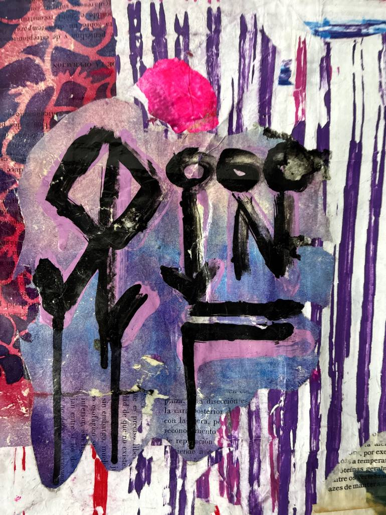 Original Pop Art Time Mixed Media by Cicero Spin