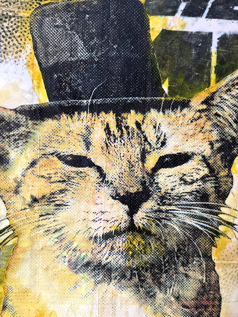 Original Pop Art Animal Mixed Media by Cicero Spin