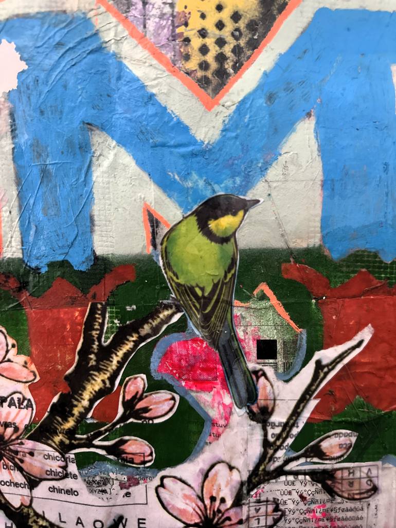 Original Pop Art Nature Mixed Media by Cicero Spin