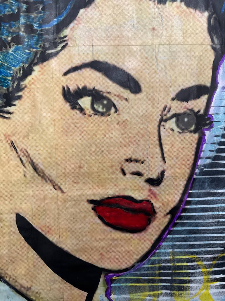 Original Pop Art Comics Painting by Cicero Spin