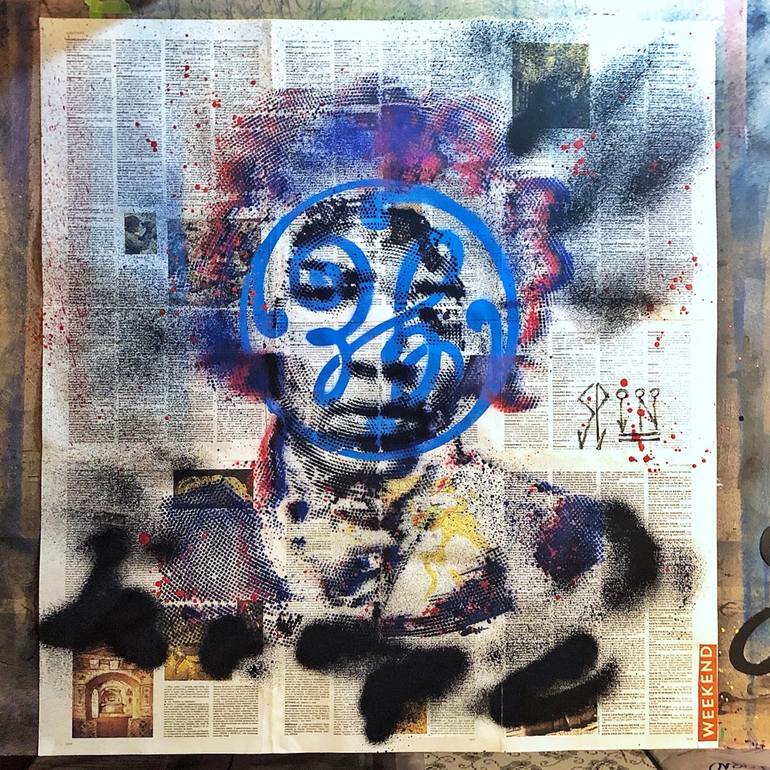 Original Pop Art Pop Culture/Celebrity Paintings by Cicero Spin