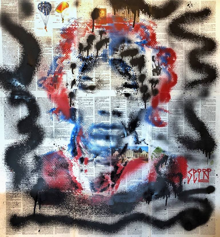 Original Pop Art Pop Culture/Celebrity Paintings by Cicero Spin