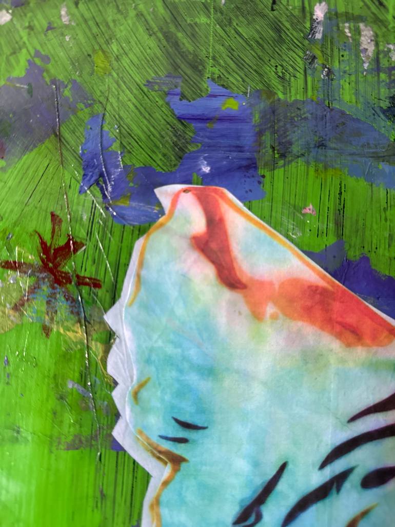 Original Pop Art Animal Painting by Cicero Spin
