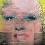 My Blurred Blondie Series consists in multiples of  Marilyn Monroe look-alike and wanna-be ruined reproductions, exposing the "natural history" of myths in pop culture.

Spray paint on antique book pages, 59,5x59,5cm, 2018. 

Ships in a tube, ready to frame as desired.
Includes Certificate of Authenticity.