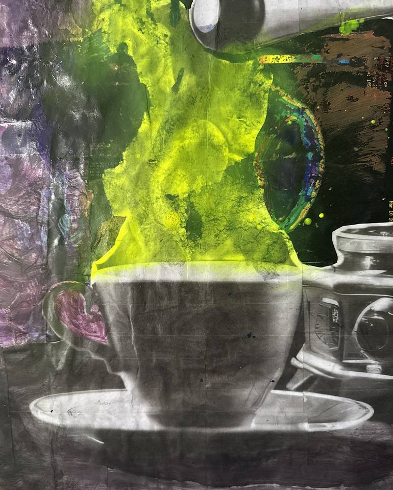 Original Pop Art Food & Drink Painting by Cicero Spin