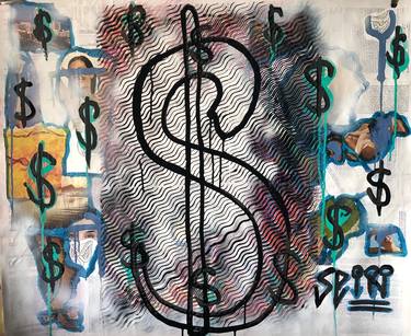 Original Street Art Business Paintings by Cicero Spin