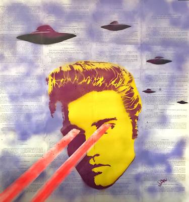 Print of Figurative Pop Culture/Celebrity Paintings by Cicero Spin