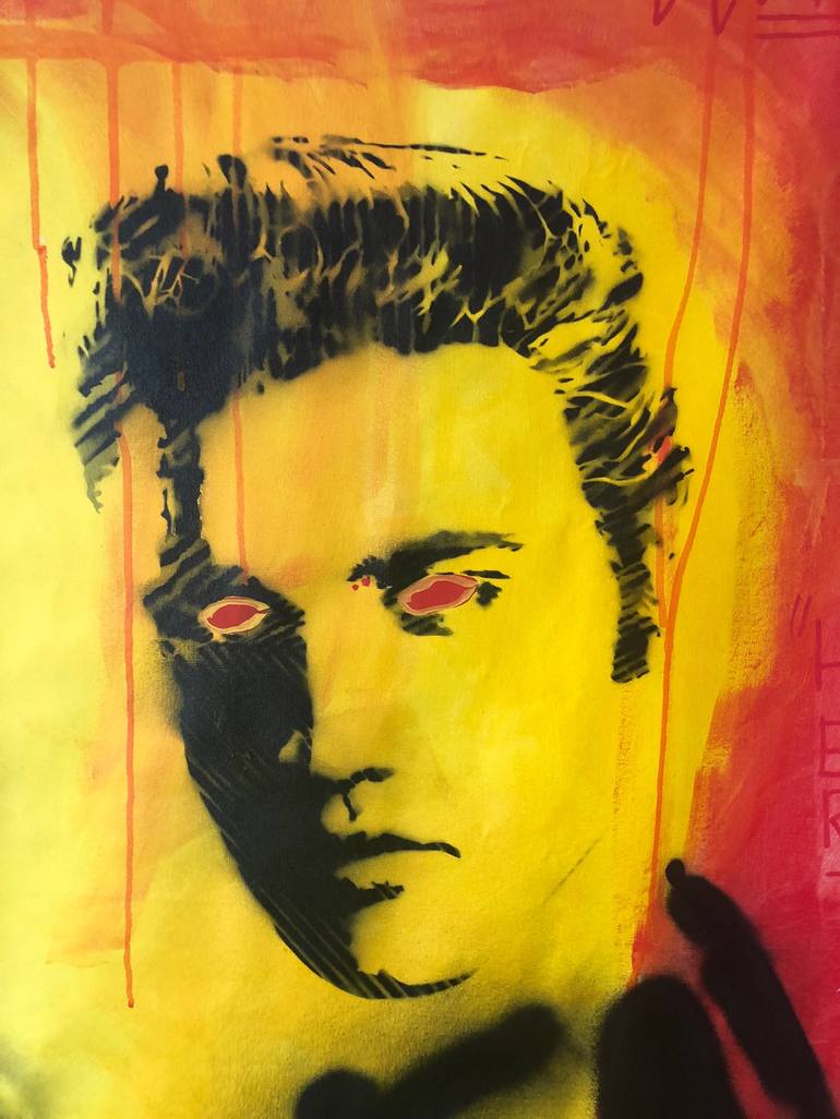 Original Celebrity Painting by Cicero Spin