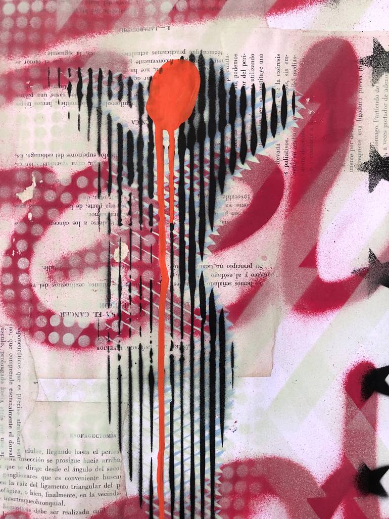 Original Pop Art Women Painting by Cicero Spin