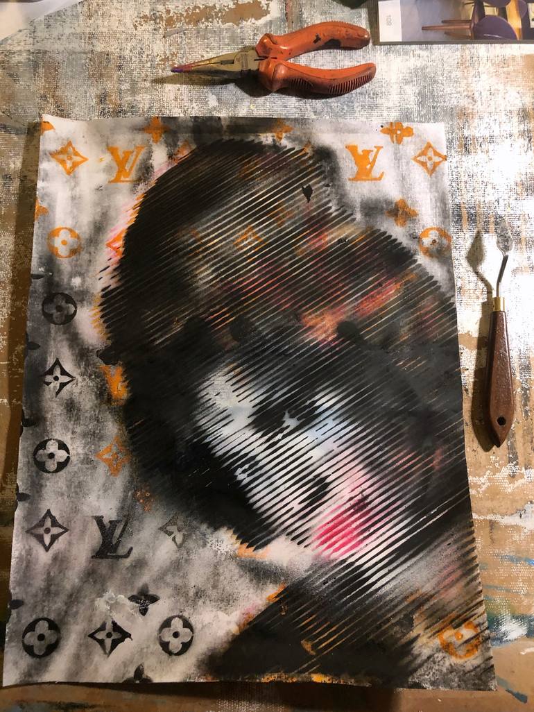 Original Street Art Pop Culture/Celebrity Painting by Cicero Spin