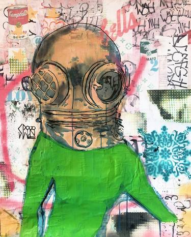 Original Street Art Popular culture Paintings by Cicero Spin